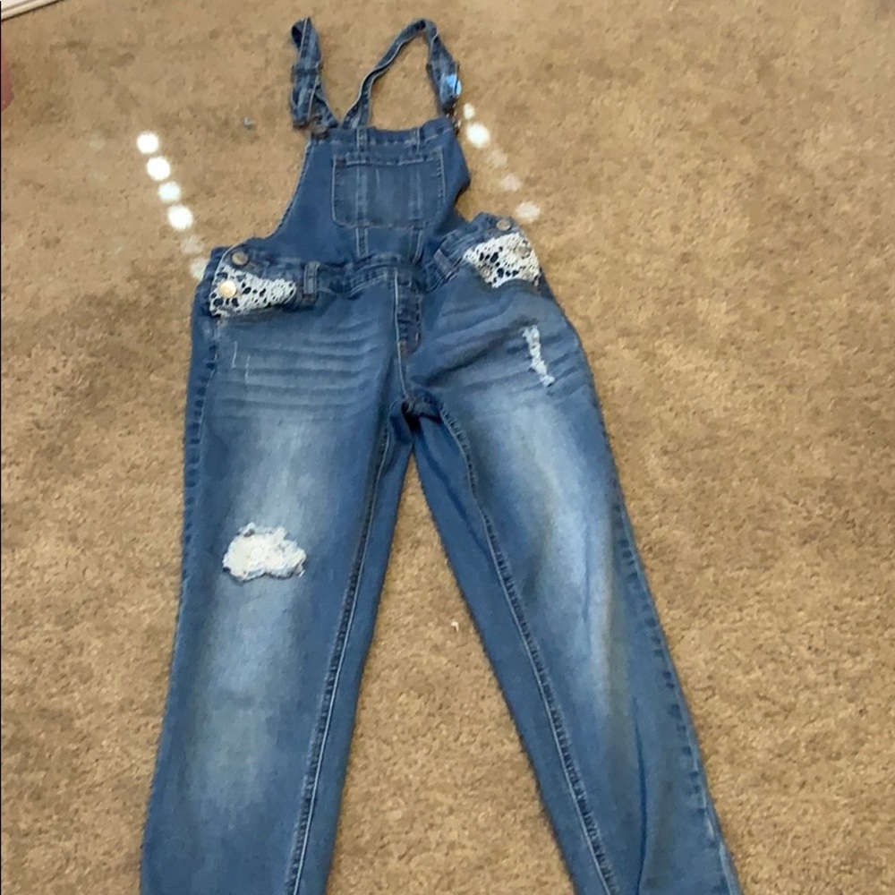 KIDS OVERALL JEANS 🎉JUSTICE🥳